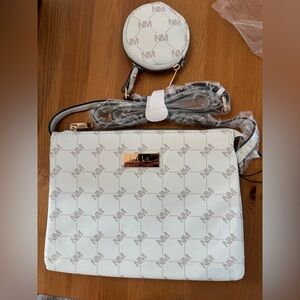 New with tags! Nicole Miller Shoulder Crossbody Bag Purse W Pouch